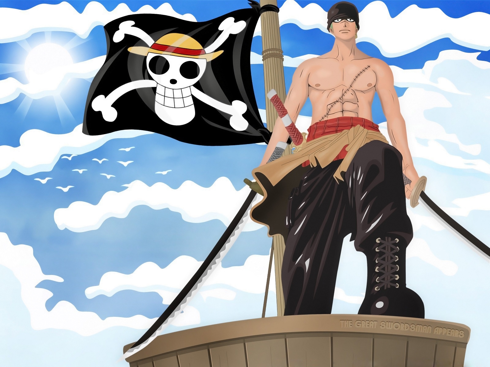 one piece flag wallpaper