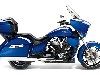 2013 Victory Cross Country Tour Blue Side Wallpaper wallpaper