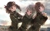 Abstract Anime Trio Girls Wallpaper wallpaper