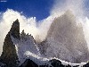 Andes Mountains Snowy Peak Wallpaper wallpaper