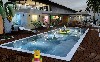 Awesome 3d House Swimming Pool Design Wallpaper wallpaper