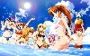 Cartoons Summer Holiday Wallpaper wallpaper