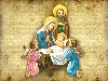 Christmas Baby Jesus Family Angels Wallpaper wallpaper