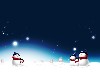 Christmas Snow Man Wallpaper wallpaper