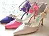 Colorful Women Wedding Shoes Wallpaper wallpaper