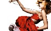 Fashion Model Red Dress Style wallpaper