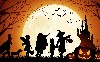 Halloween Cartoon Adventure Wallpaper wallpaper