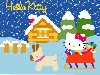 Hello Kitty Christmas Hd Wallpaper wallpaper