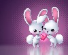 In Love Cartoon Bunnies Wallpaper wallpaper