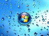 Windows Water Drops Background Wallpaper wallpaper